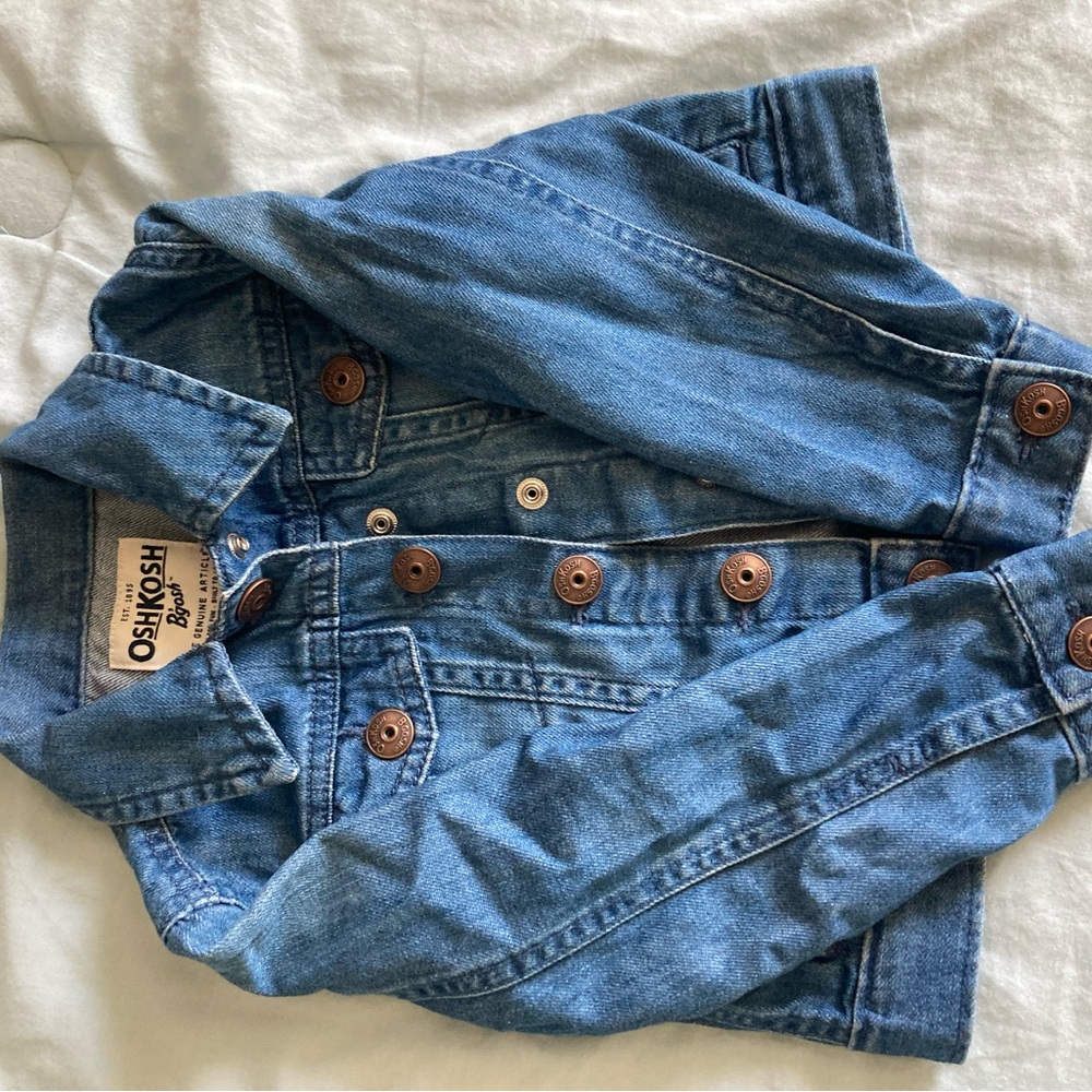 Oshkosh denim jacket girls 3T
